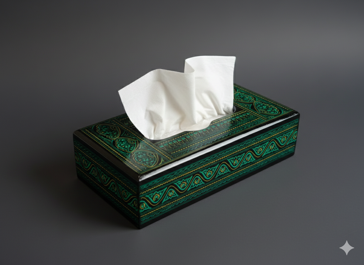 Luxury Decorative Tissue Box Holder