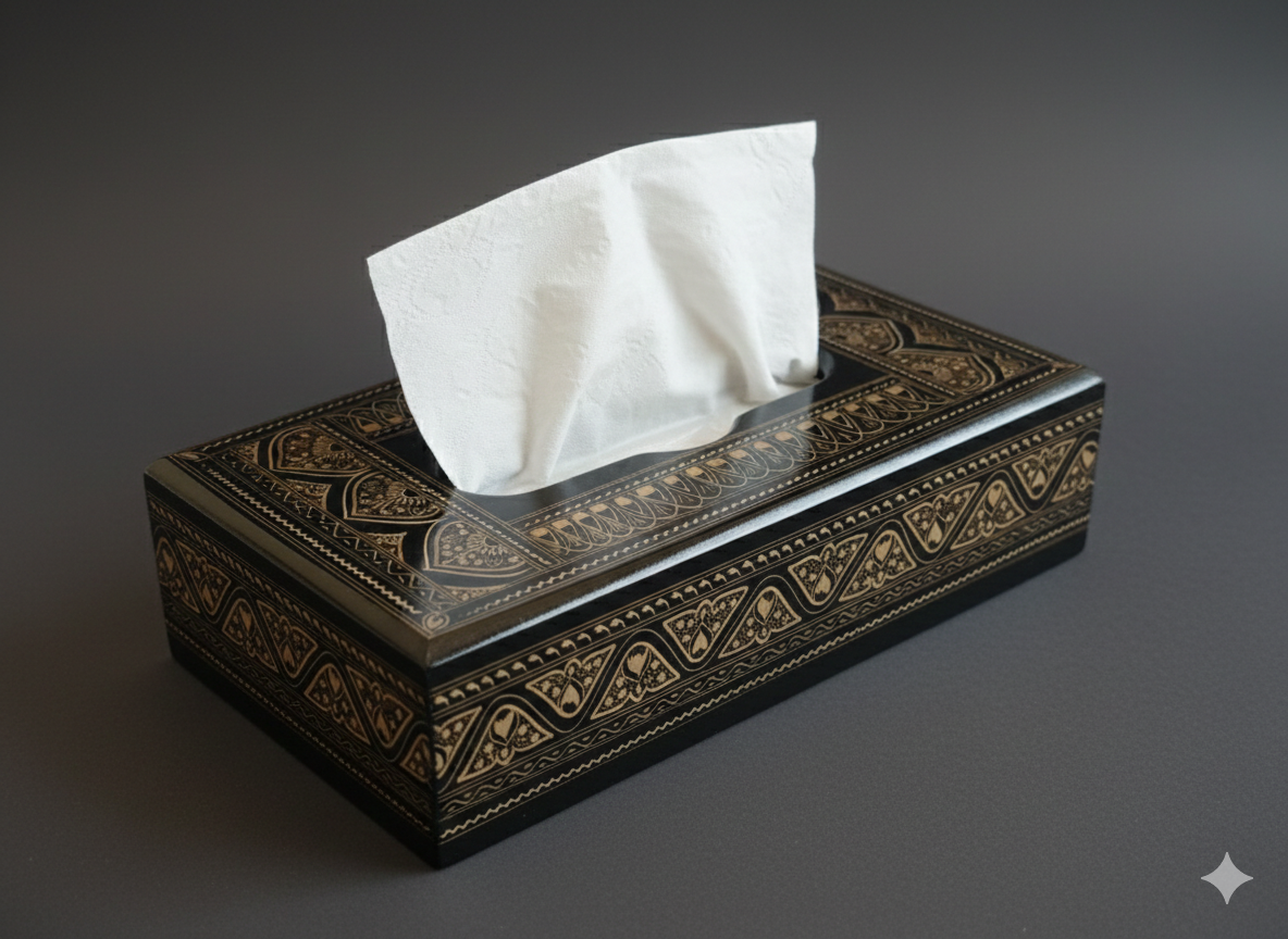 Luxury Decorative Tissue Box Holder