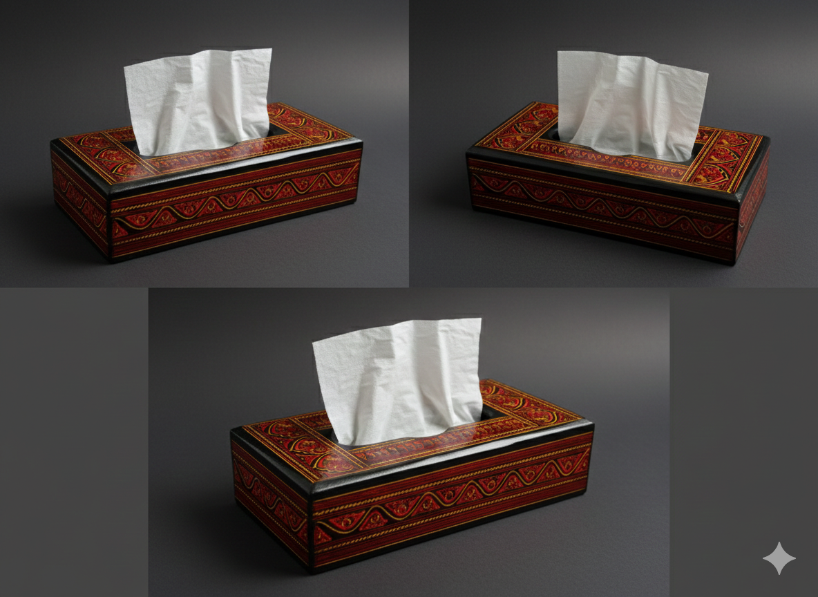 Luxury Decorative Tissue Box Holder