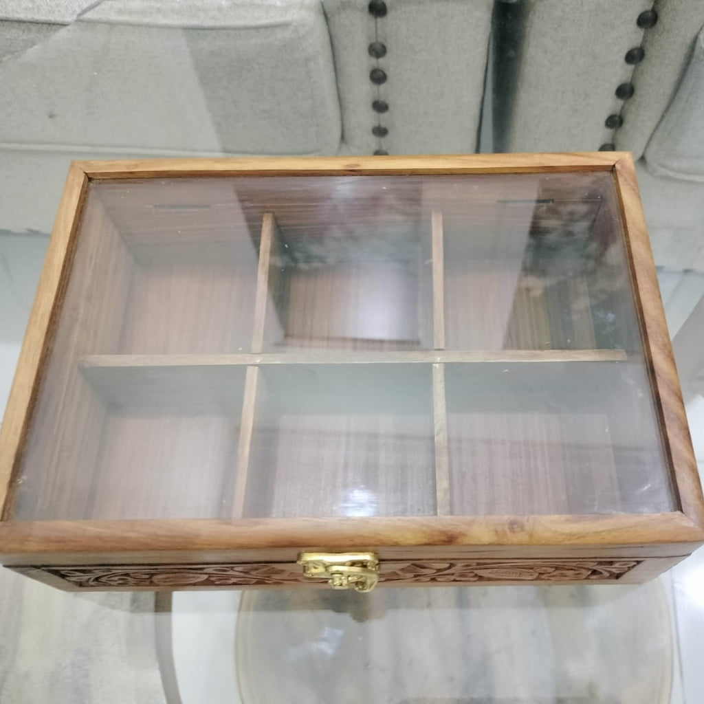 Wooden Masala Box