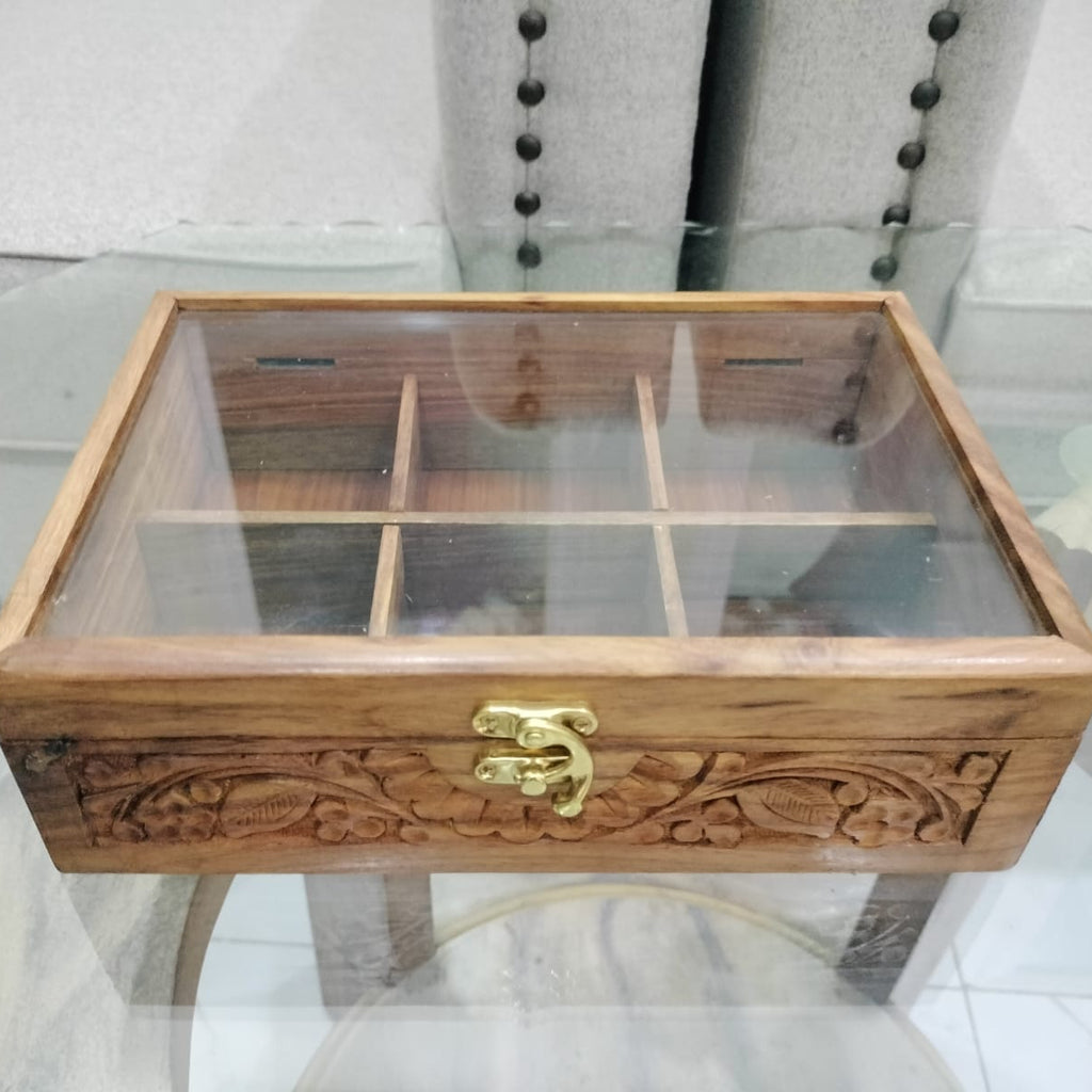 Wooden Masala Box